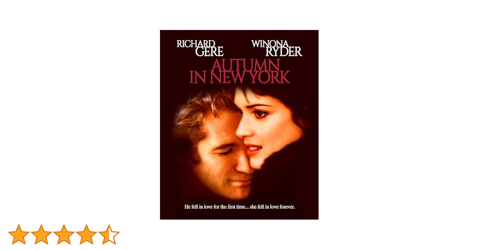 Amazon.co.jp: Autumn in New York [Blu-ray] : Richard Gere